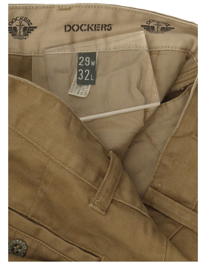 Męskie spodnie Chino Dockers W29 L29 Khaki Classic