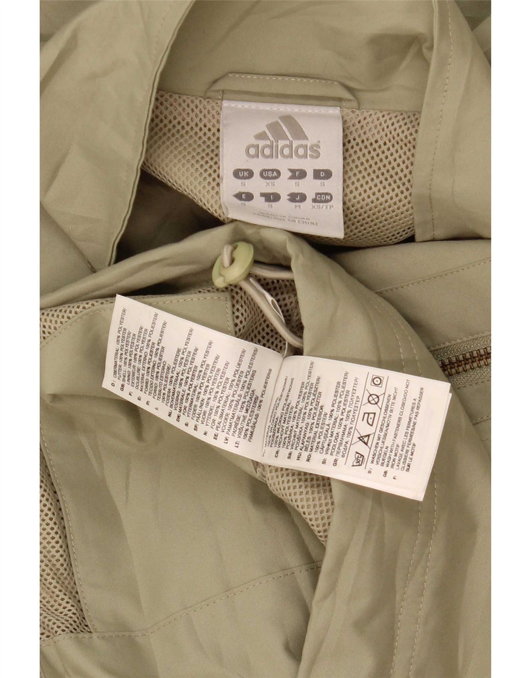 Męska kurtka bomber Adidas UK 36 Small Green Poliester