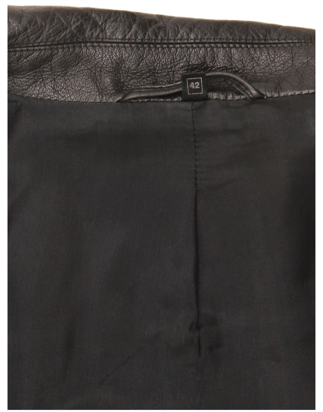 Vintage damska kurtka skórzana EU 42, duża czarna