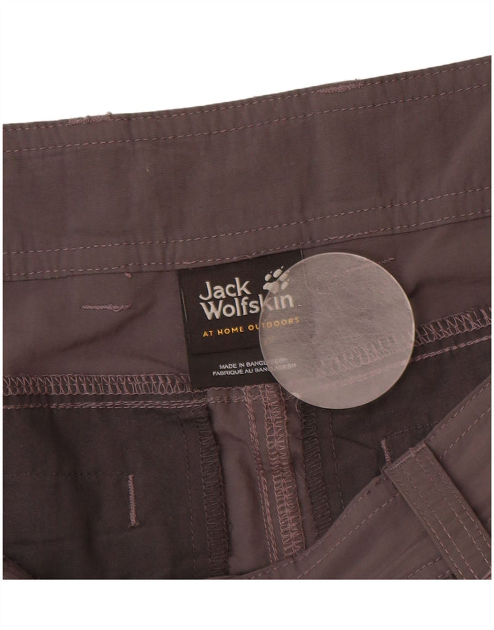 Męskie spodenki cargo Jack Wolfskin W38 XL Szary poliamid
