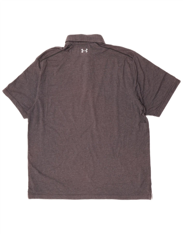 Męska koszulka polo Under Armour Heat Gear 2XL w kolorze szarym