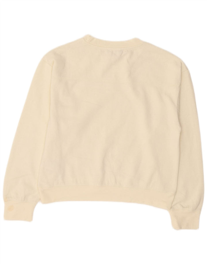 Damski sweter Zara UK 14, średni, złamany biały poliester