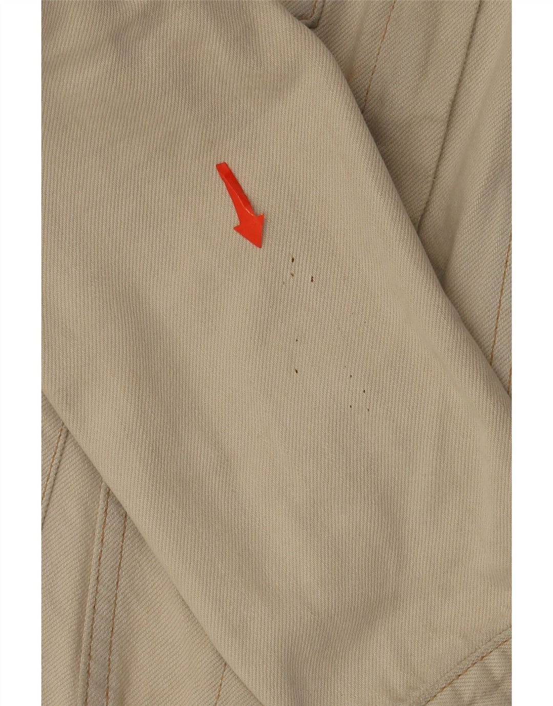 Damska kurtka dżinsowa Rifle Crop UK 12, średnia beżowa bawełna