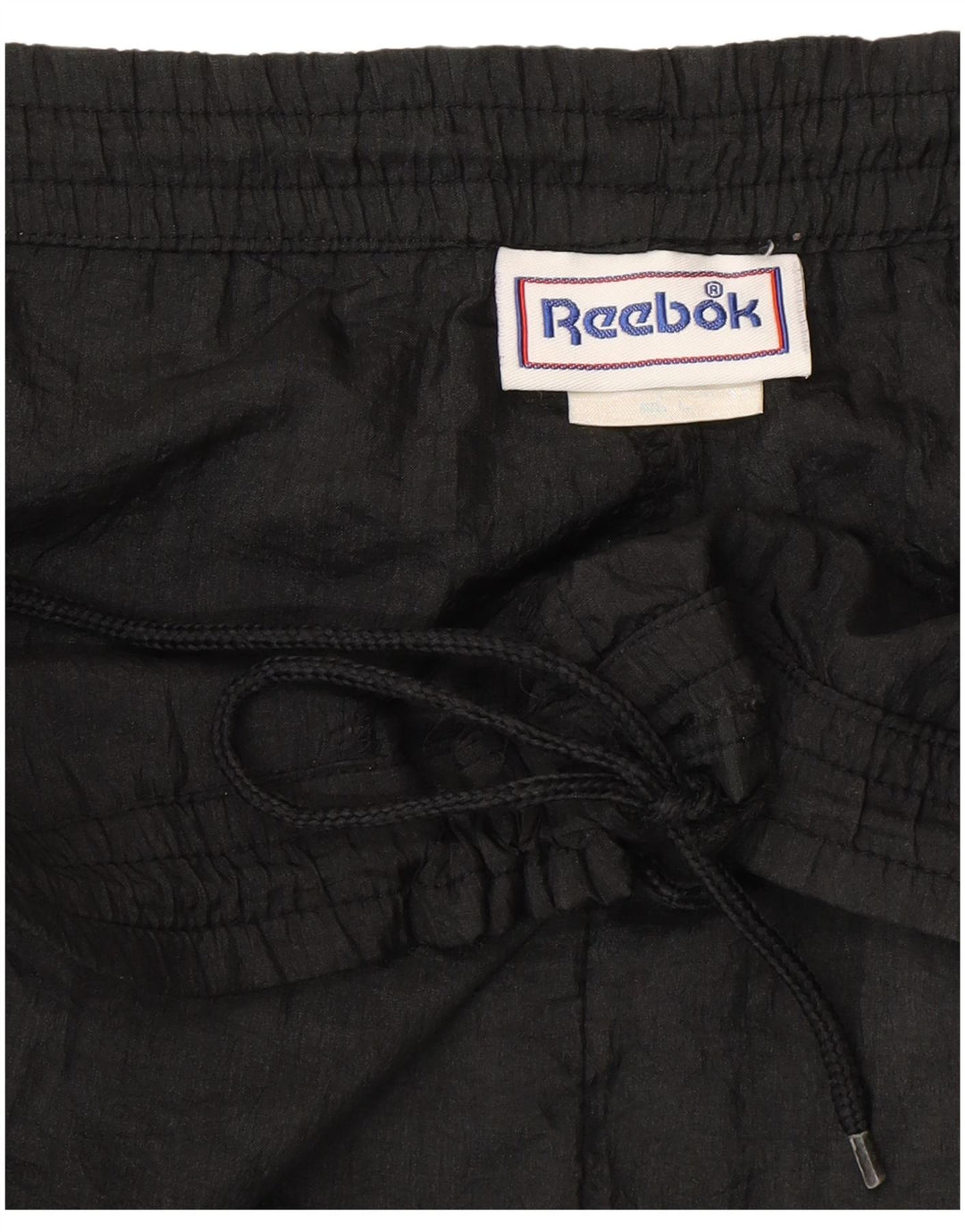 Męskie spodnie dresowe Reebok Joggers, duże, czarne, nylonowe