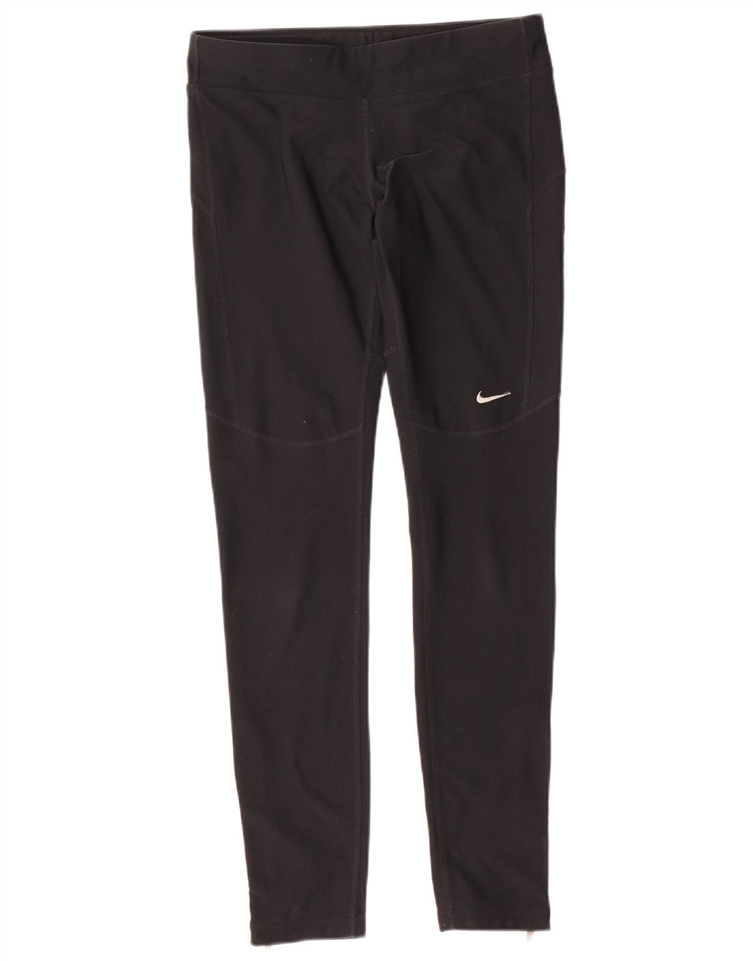 Legginsy damskie NIKE UK 10, małe, czarne, poliestrowe