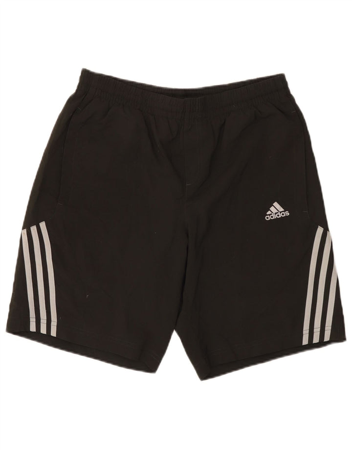 Spodenki sportowe Adidas Męskie Clima 365, małe, czarne, z blokami kolorów, z poliestru