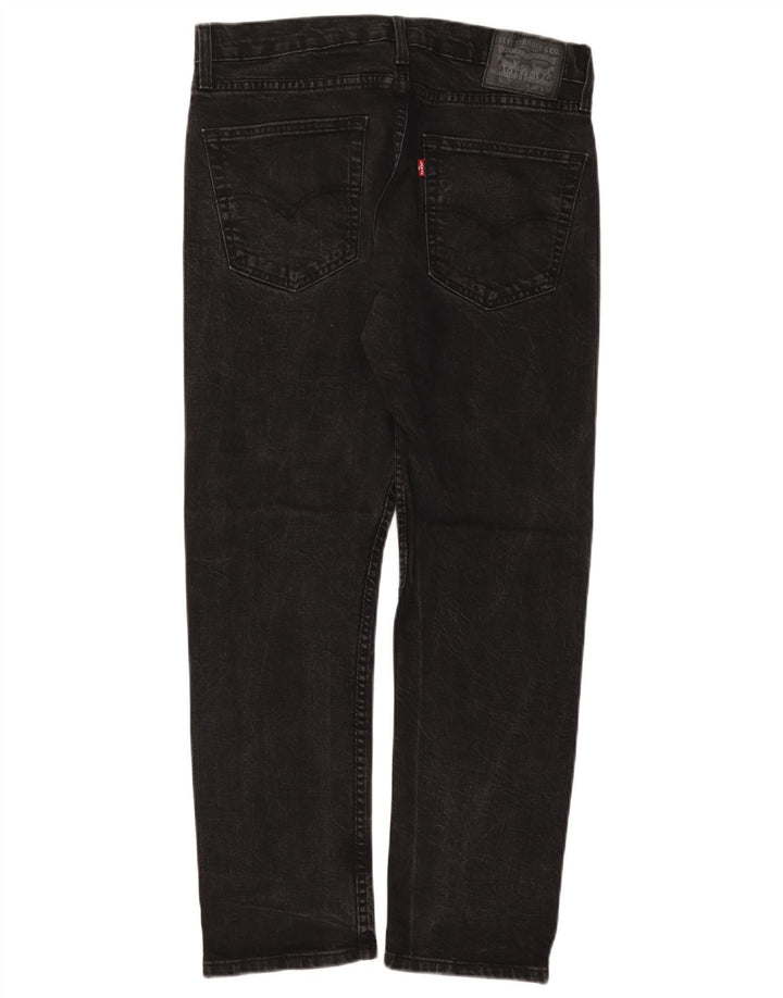 Męskie jeansy LEVI'S 502 zwężane W32 L30, czarna bawełna