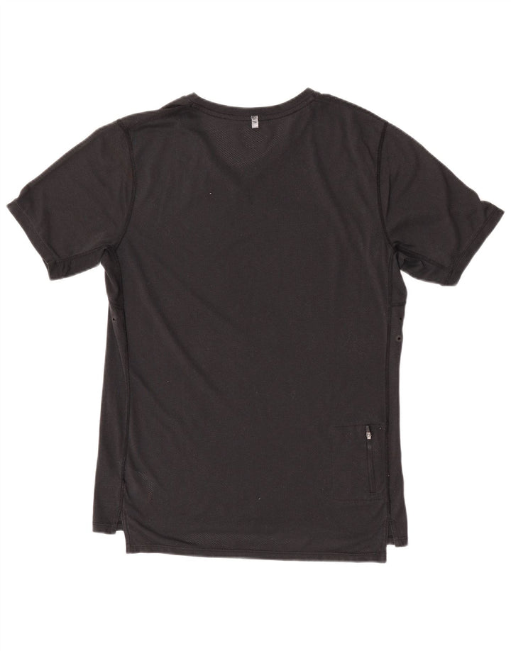 Męska koszulka Nike Dri Fit Top, średni czarny poliester