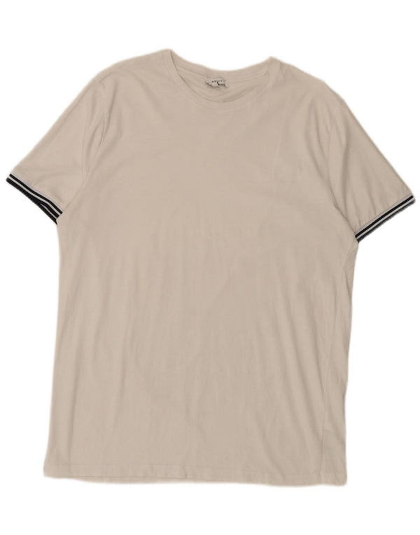 Męska koszulka T-shirt Reiss XL, biała, bawełniana