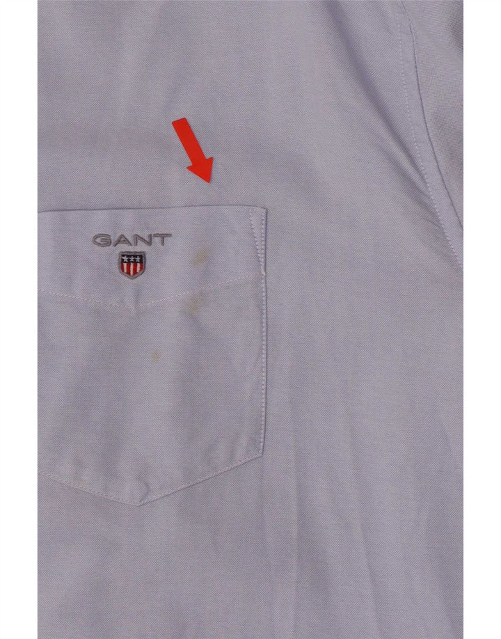Koszula męska Gant o regularnym kroju, rozmiar 17 1/2 XL, niebieska, bawełniana