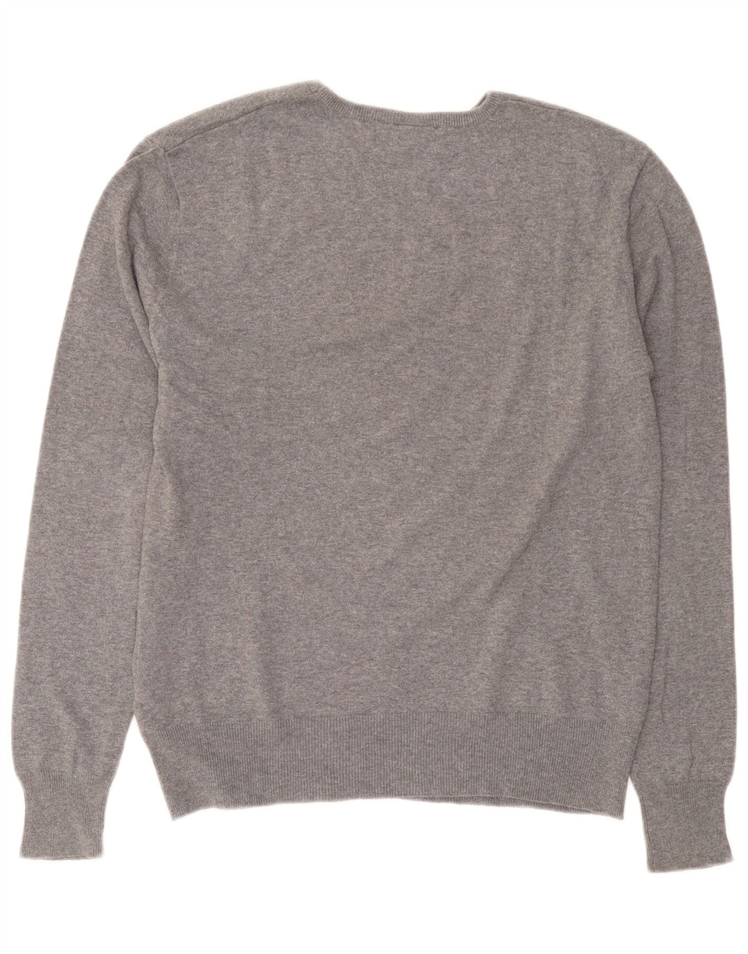 Męski sweter Fila z dekoltem w łódkę, mały, szary, bawełniany