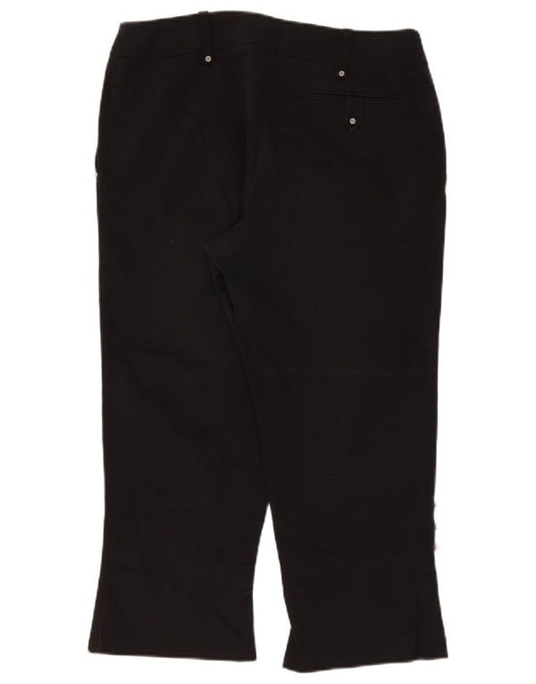 Spodnie damskie Fiorella Rubino Straight Capri UK 12 Medium W34 L23 Black