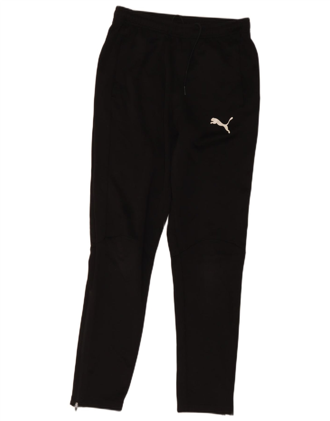 Damskie spodnie dresowe Puma UK 8, małe, czarne, poliestrowe