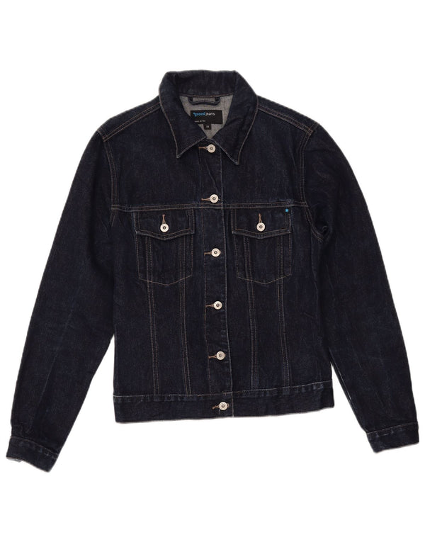 Damska kurtka dżinsowa VINTAGE EU 38, średnia, granatowa, bawełniana