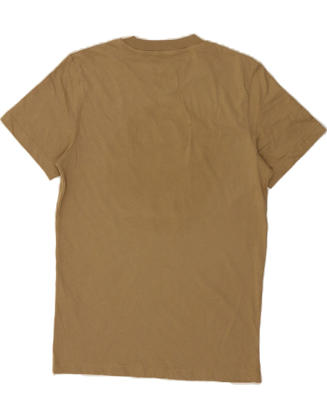 JACK & JONES Mens Graphic T-Shirt Top Medium Beige Cotton Vintage Jack & Jones and Second-Hand Jack & Jones from Messina Hembry 
