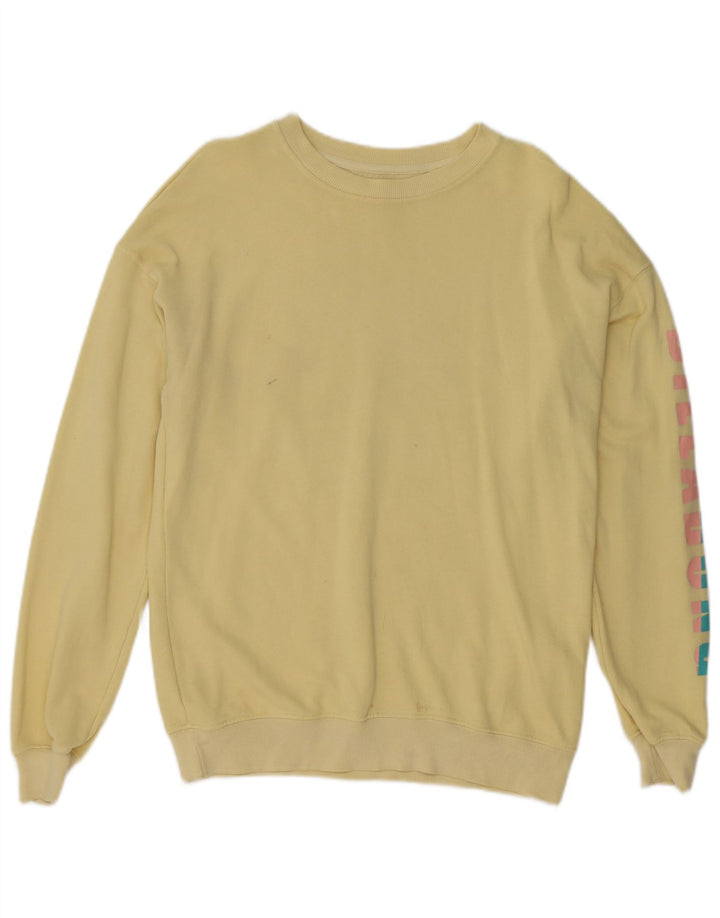 Męska bluza z grafiką Billabong, mała, żółta bawełna