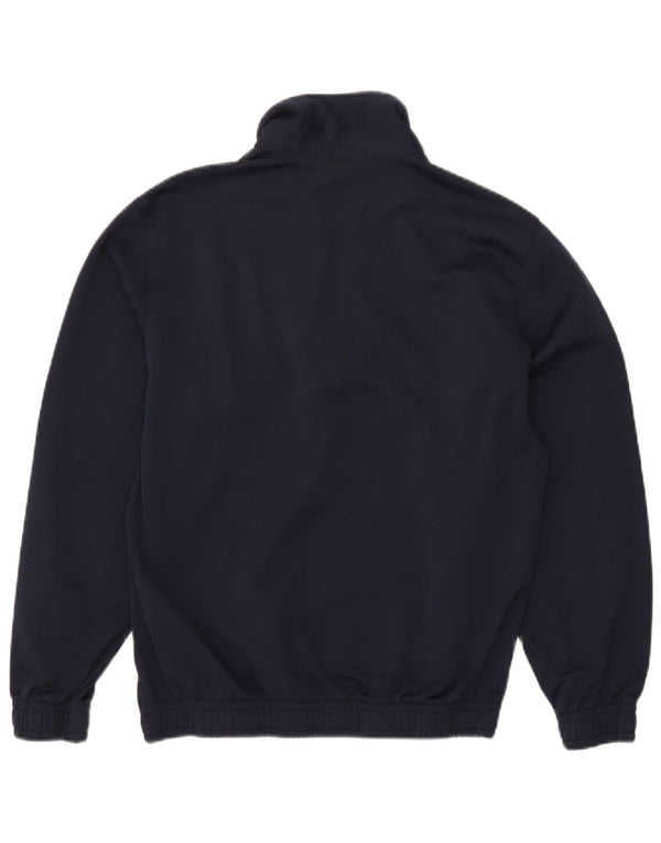 Lotto Mens Zip Neck Sweatshirt Jumper Medium Navy Blue