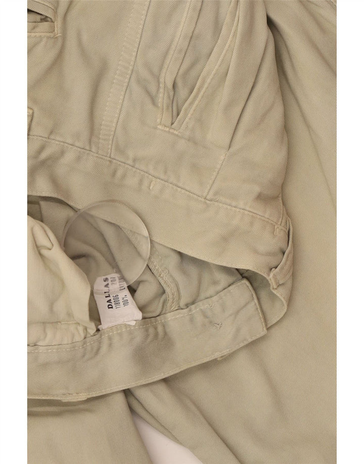 Męskie spodnie typu casual Dallas W34 L29 Zielona bawełna