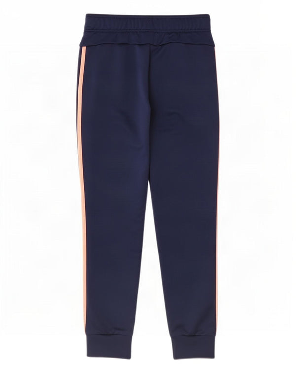 Damskie spodnie dresowe Adidas Joggers UK 8/10 Małe granatowe, poliestrowe