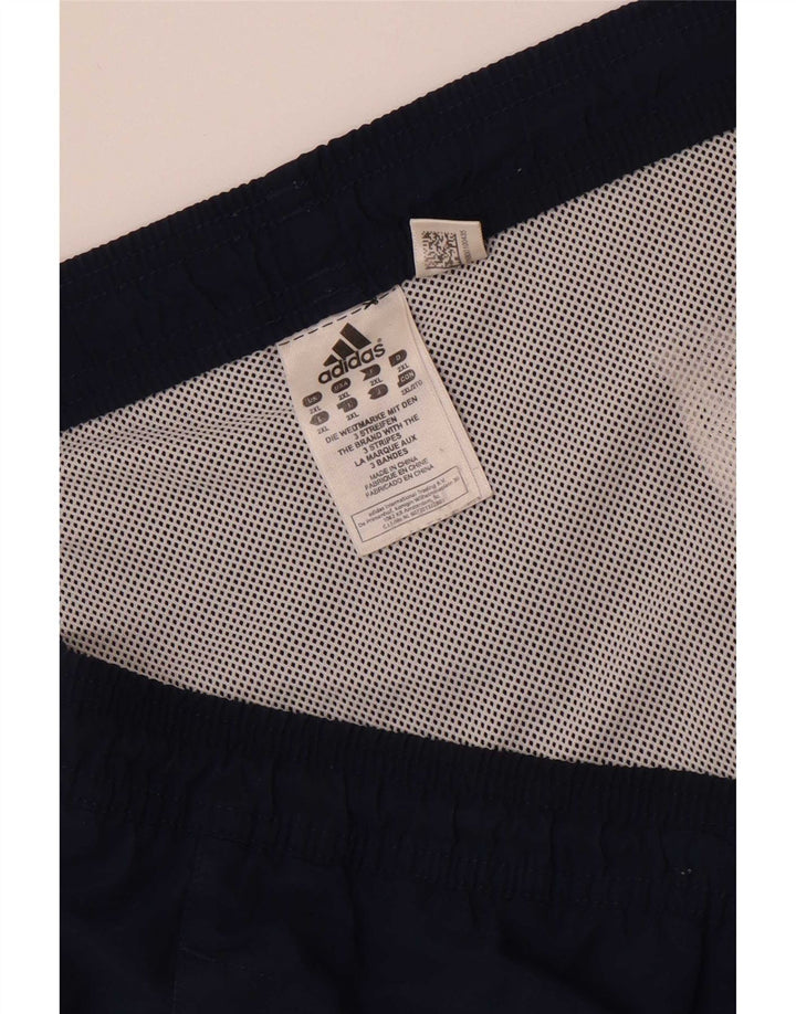 Męskie spodenki kąpielowe Adidas 2XL granatowe, nylonowe