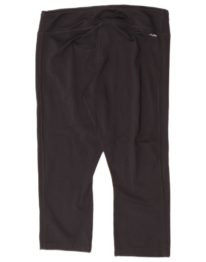 Damskie legginsy Capri New Balance UK 14, duże, czarne