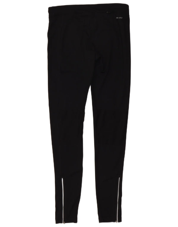 Damskie legginsy Nike Dri Fit UK 10, małe, czarne