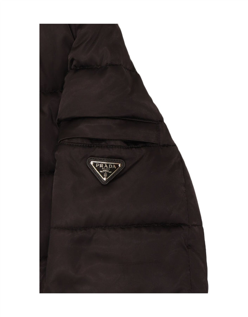 PRADA Womens Padded Jacket IT 42 Medium Black Polyamide Vintage Prada and Second-Hand Prada from Messina Hembry 