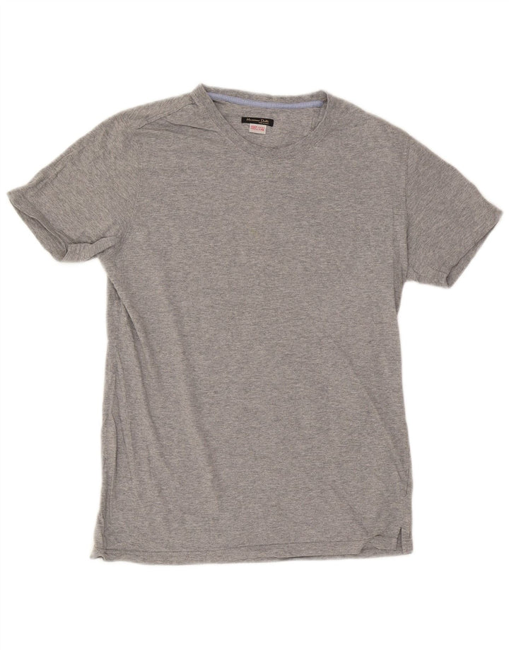 T-shirt męski Massimo Dutti, średni szary