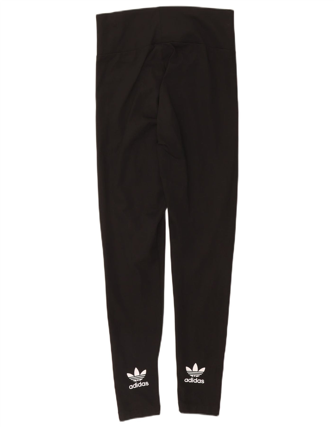 Damskie legginsy Adidas Graphic UK 14, duże, czarne, poliestrowe