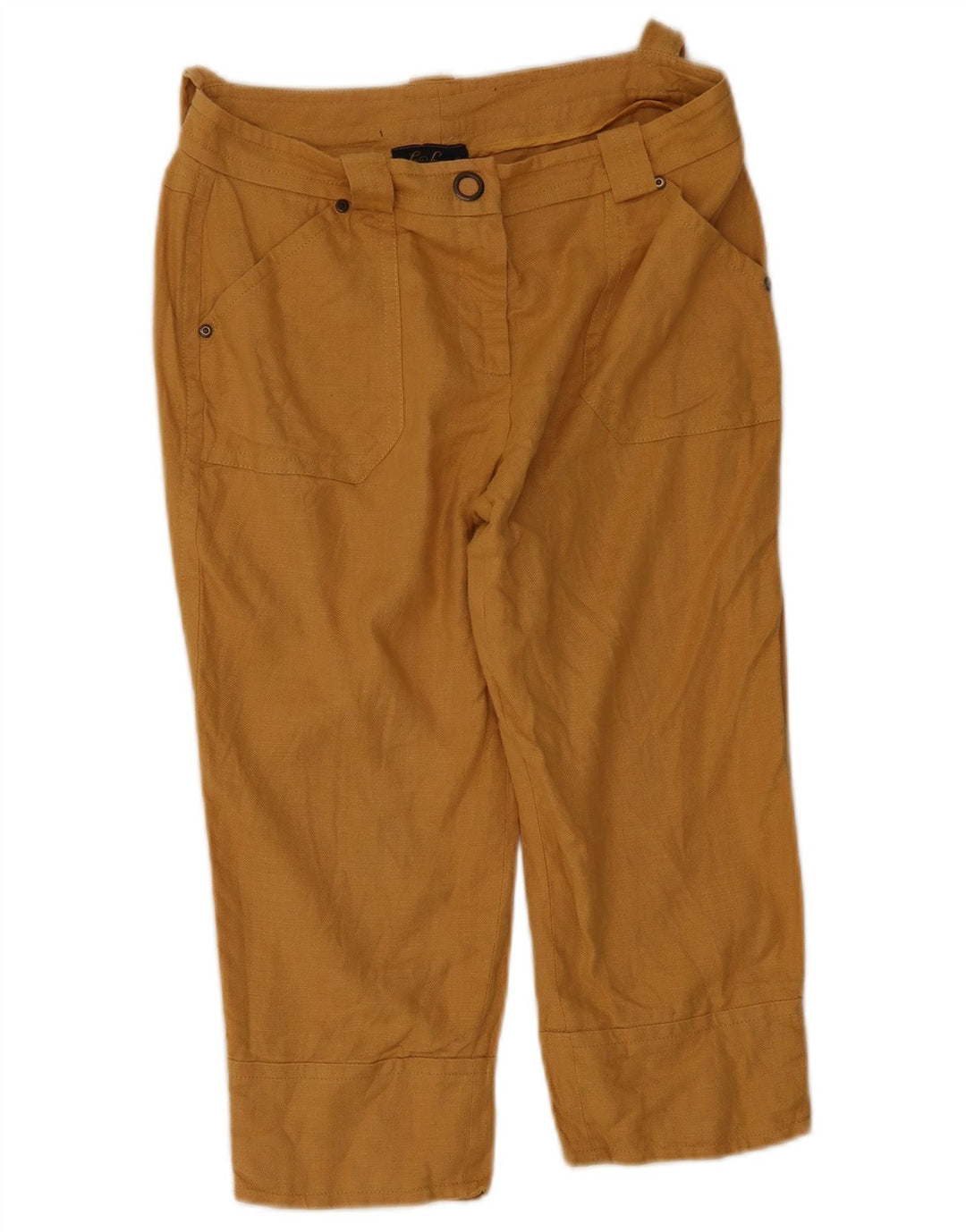 Spodnie damskie Capri Luisa Spagnoli IT 44 Medium W34 L18 Beżowe