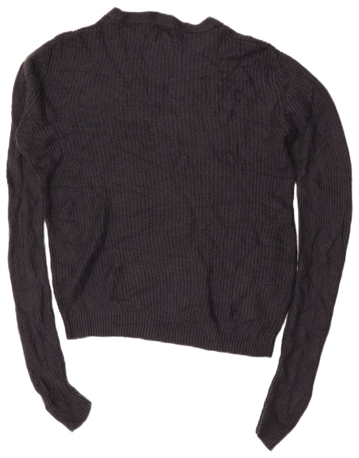 Męski sweter z okrągłym dekoltem Jack & Jones, średni granatowy