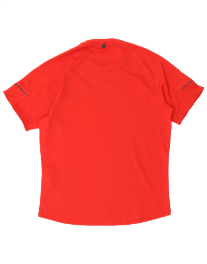 T-shirt męski Nike Dri Fit Top UK 34/36, mały, czerwony poliester