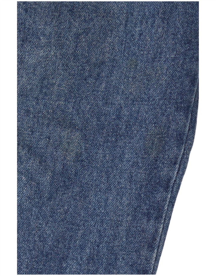 WRANGLER Męskie proste dżinsy W34 L30 Niebieskie, bawełniane