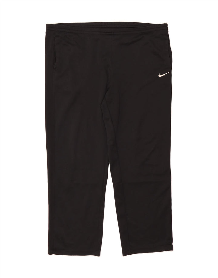 NIKE Mens Tracksuit Trousers XL  Black Polyester Vintage Nike and Second-Hand Nike from Messina Hembry 