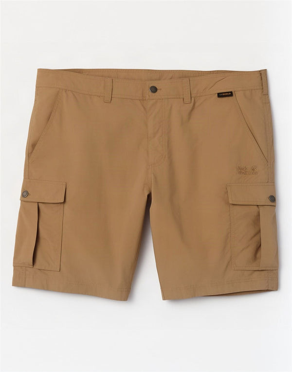 Męskie spodenki cargo Jack Wolfskin W42 2XL beżowy poliamid