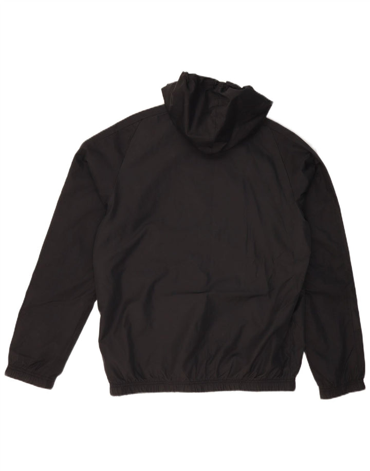 Męska dwustronna kurtka ADIDAS Graphic UK 38 w kolorze średniej czerni