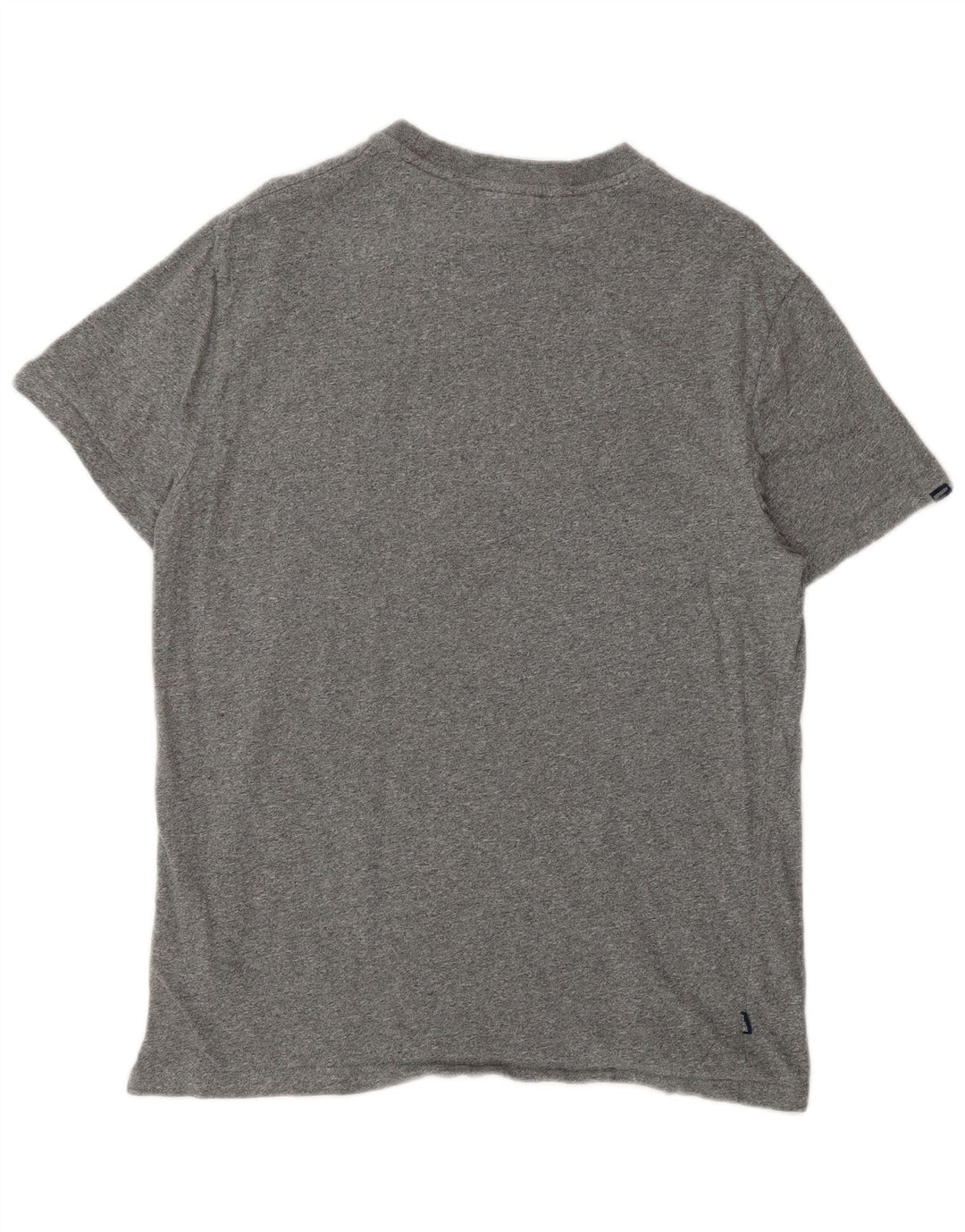 Męski T-shirt Superdry, duży, szary, bawełniany w plamki