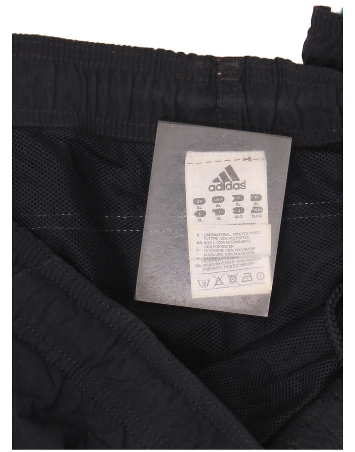 Męskie spodenki kąpielowe Adidas XL granatowe, poliamidowe