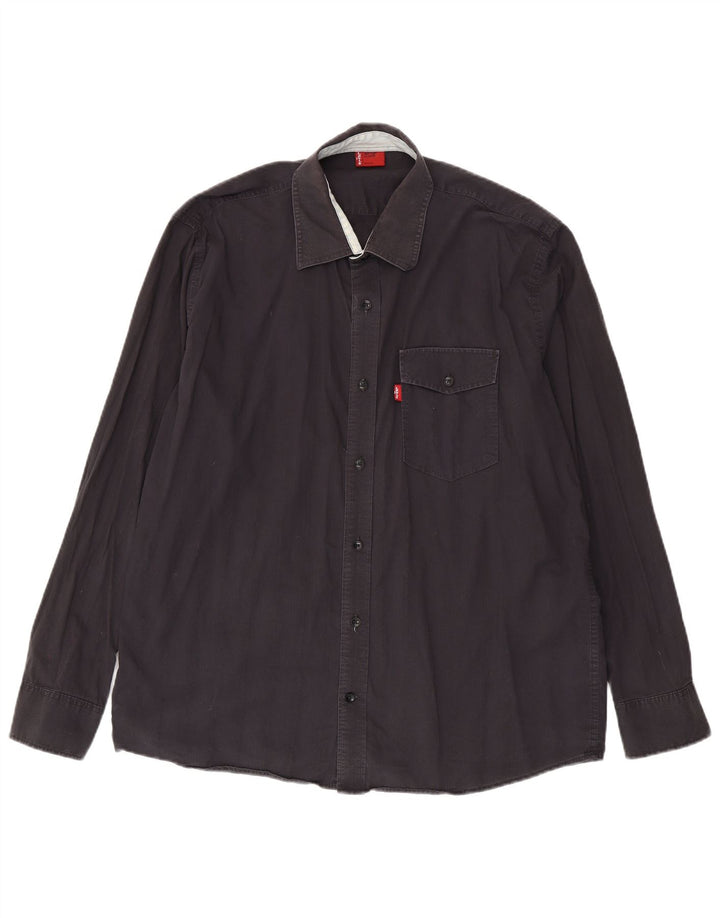 Koszula męska Levi's XL, szara, bawełniana