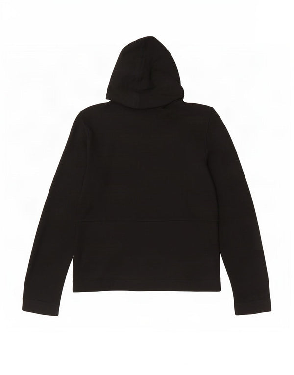 Damski sweter z kapturem i zamkiem Nine West UK 12, średni czarny sztuczny jedwab