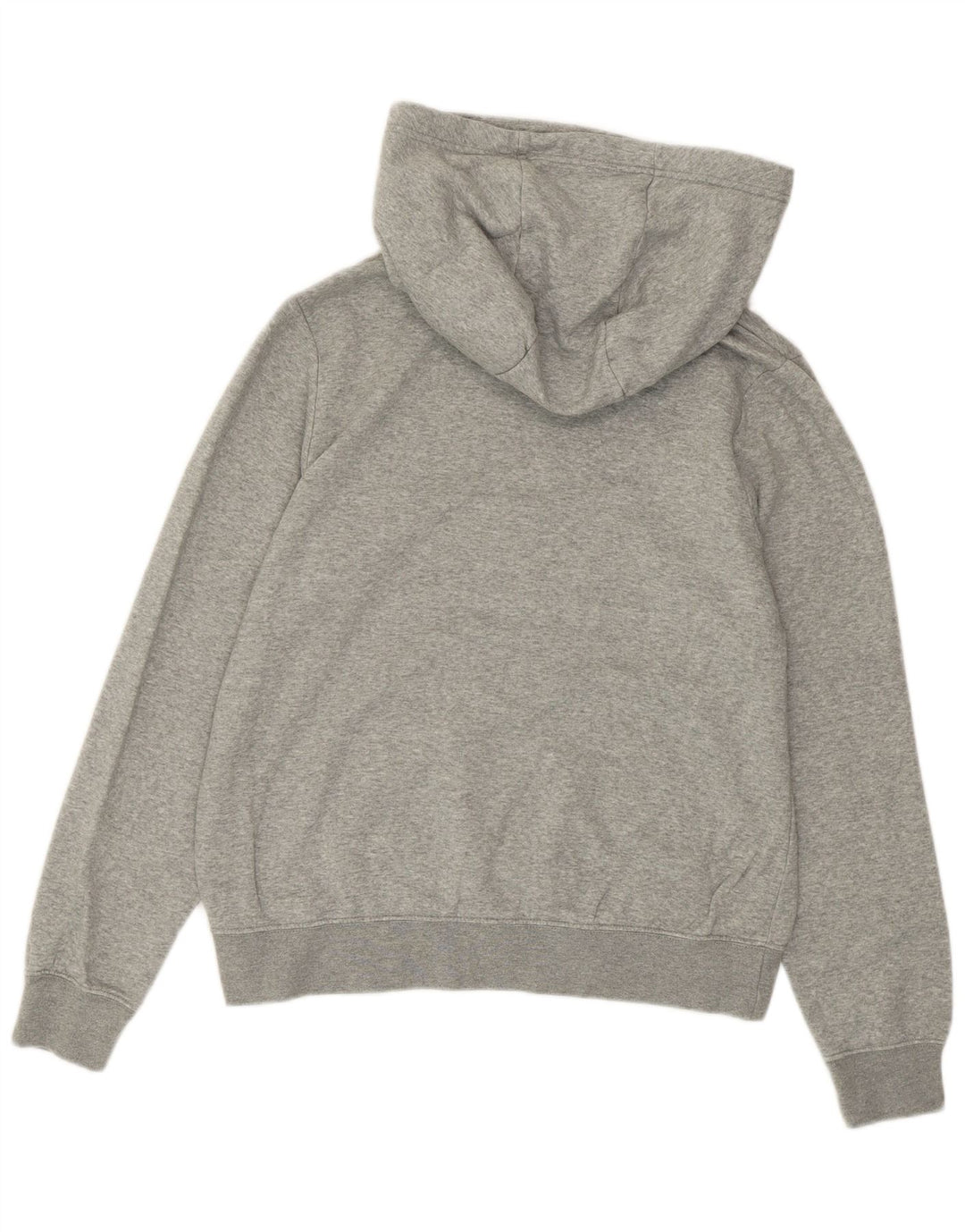 Damski sweter z kapturem NIKE UK 14, średnioszary, bawełniany
