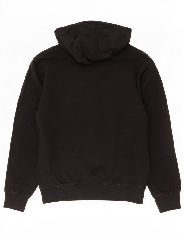 Męski sweter z kapturem Nike z grafiką, mały, czarny, bawełniany