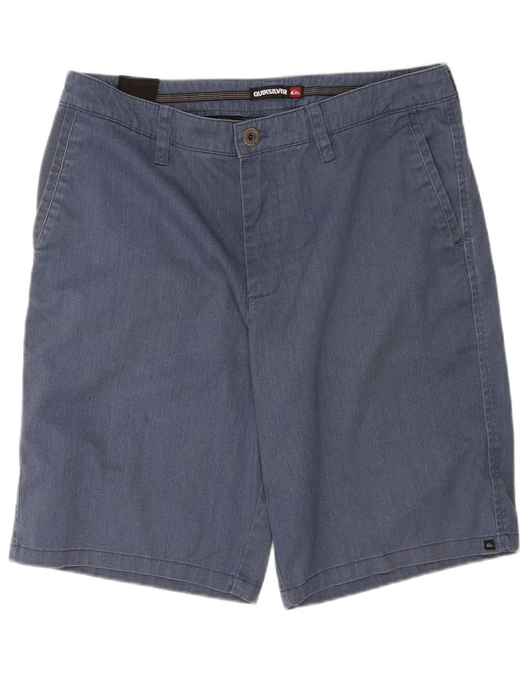 Męskie spodenki Chino Quiksilver W33 Średnioniebieskie, bawełniane