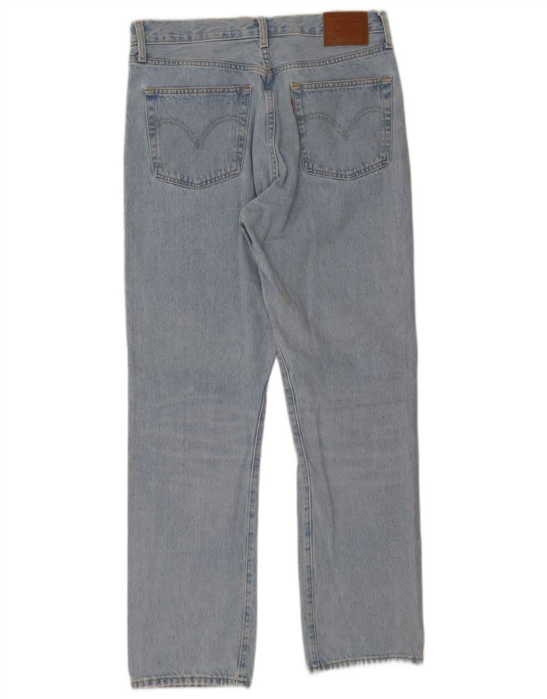Męskie jeansy Levi's 501 Straight W31 L30 Niebieskie bawełniane