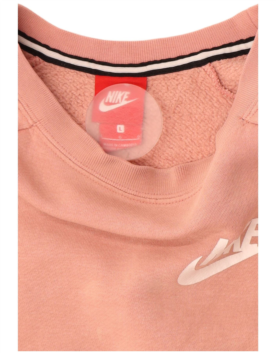 Damska bluza NIKE Bluza UK 16, duża, różowa, bawełniana