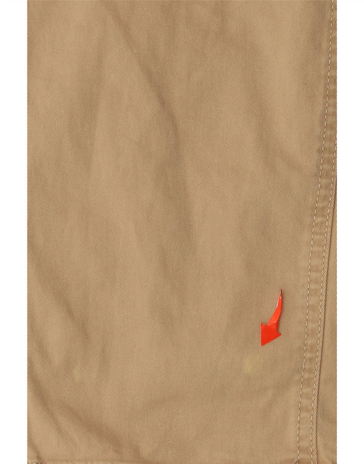 Męskie proste spodnie cargo SUPERDRY W32 L29 Beżowa bawełna