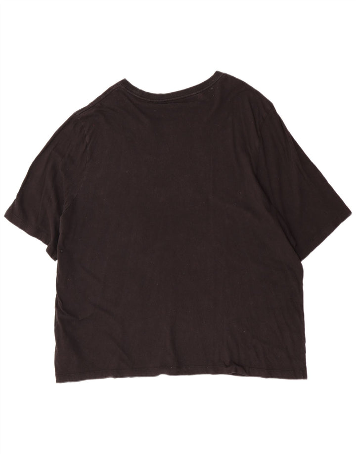 Męska koszulka z grafiką Puma Top 4XL, czarna bawełna