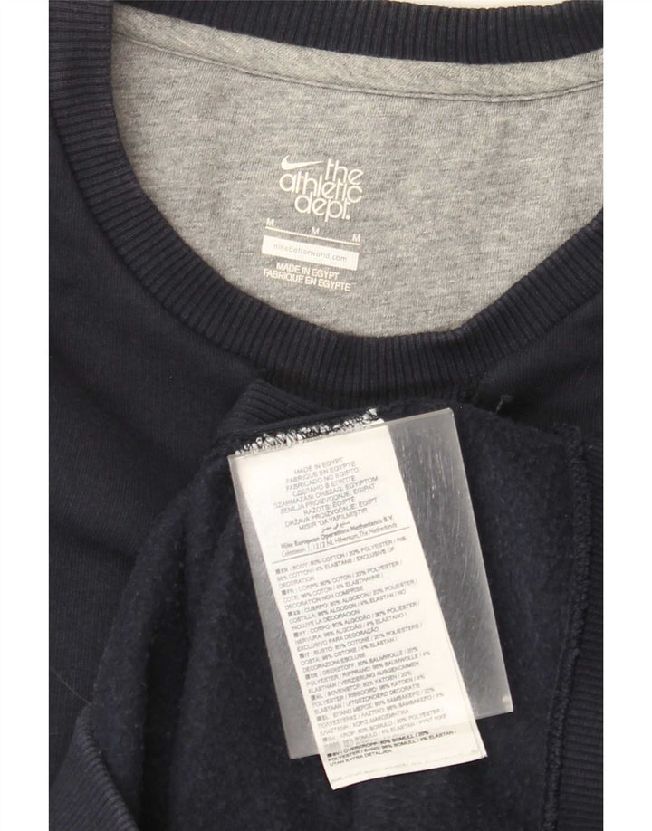 Męska bluza dresowa Nike, średnia, granatowa, bawełniana