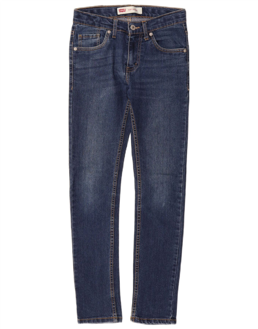 Dżinsy Skinny chłopięce LEVI'S 510 11-12 lat W24 L28 Niebieskie