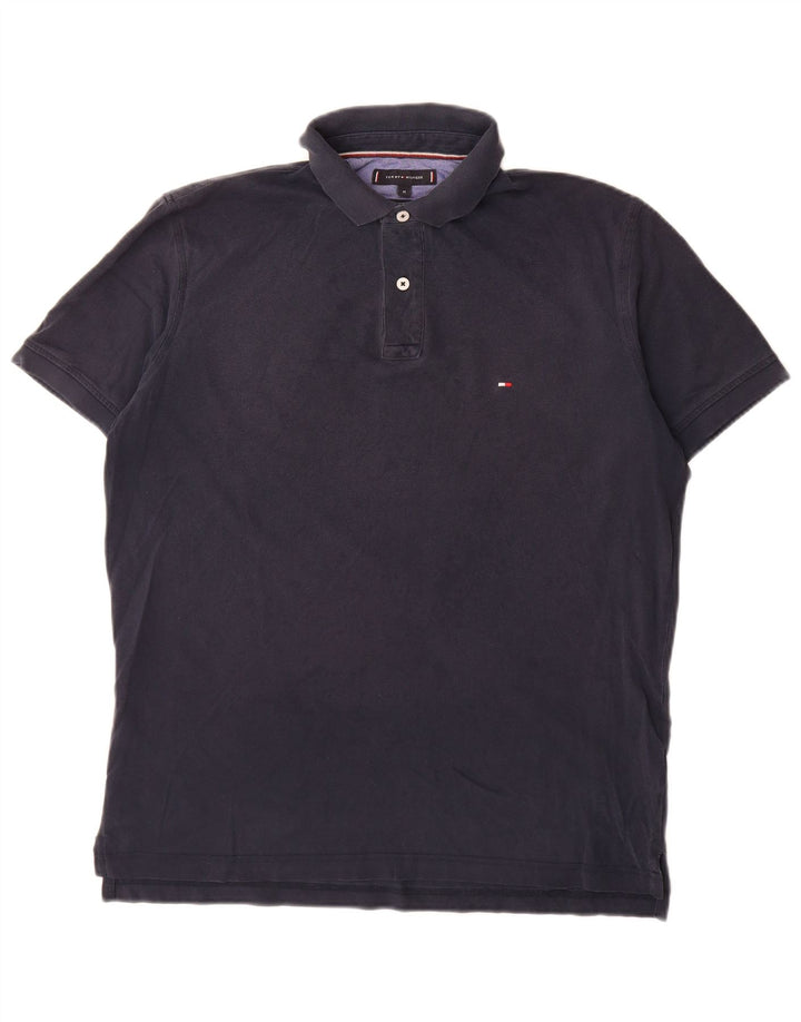 Męska koszulka polo o regularnym kroju Tommy Hilfiger w kolorze granatowym